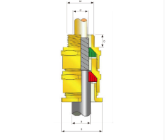 CG-E2S電纜密封接頭